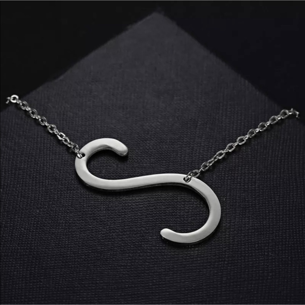 Initial “S” Necklace